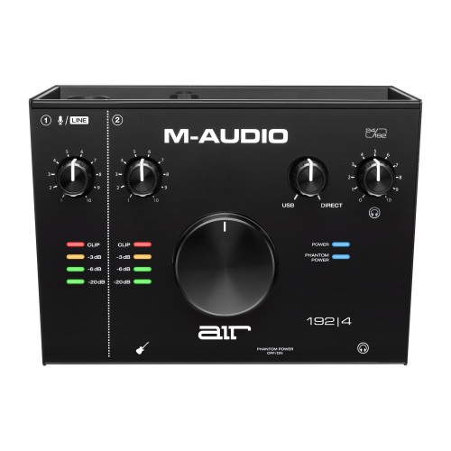 Interface Audio por USB M-Audio AIR 192|4 top