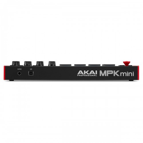  Teclado Controlador MIDI USB 25 Teclas Akai MPK Mini MK3 rear