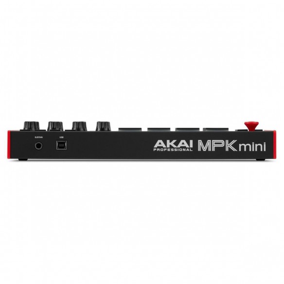  Teclado Controlador MIDI USB 25 Teclas Akai MPK Mini MK3 rear