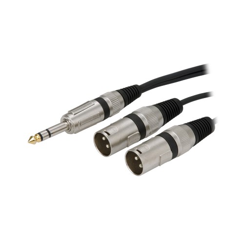 Cable de Audio Silvery KTW2JMXLR (Jack/M Stereo-2 XLR/M)