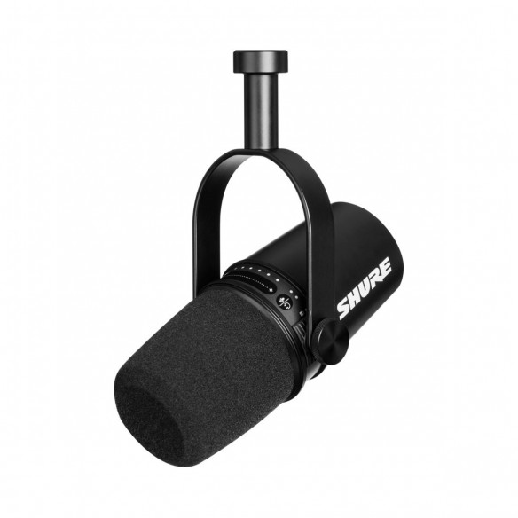 Micrófono Dinámico Shure MV7-K top