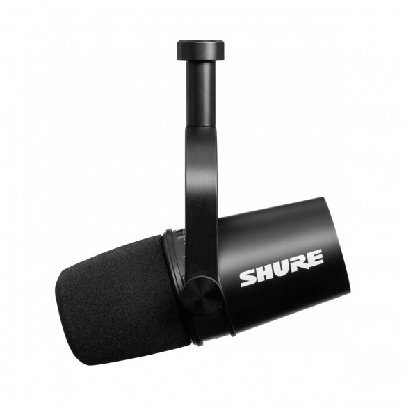 Micrófono Dinámico Shure MV7-K side