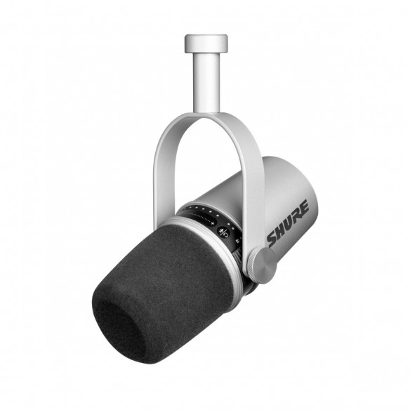 Micrófono Dinámico Shure MV7-S angle