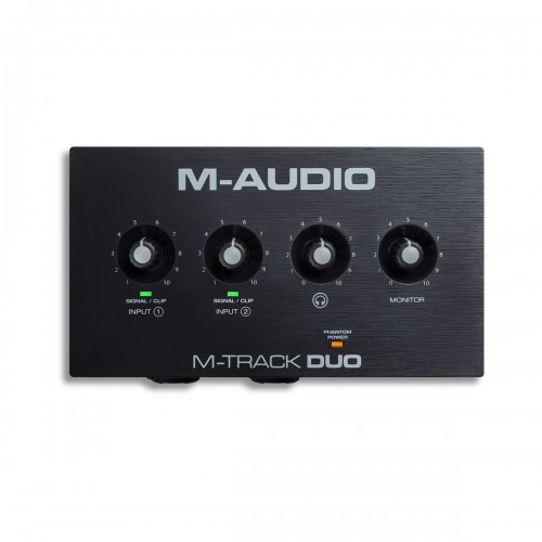 Interface Audio por USB M-Audio M-Track Duo top