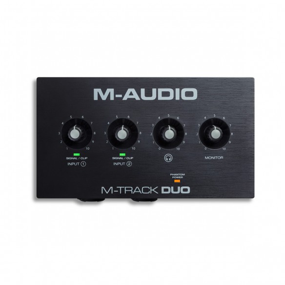Interface Audio por USB M-Audio M-Track Duo top