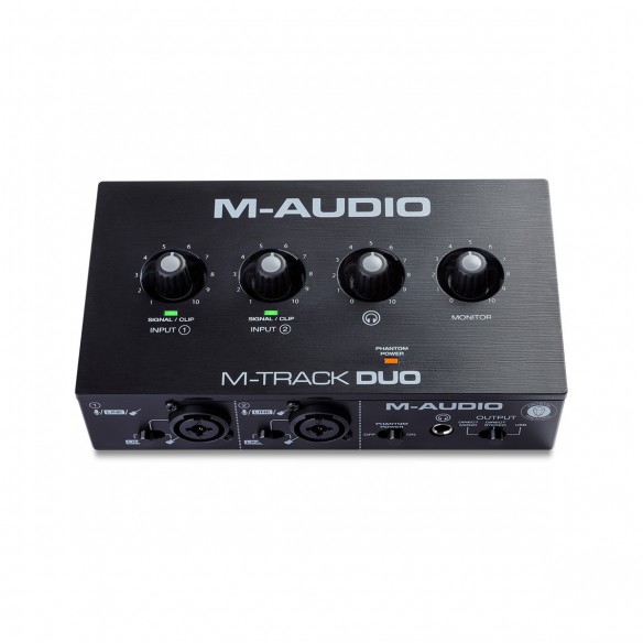Interface Audio por USB M-Audio M-Track Duo perspective