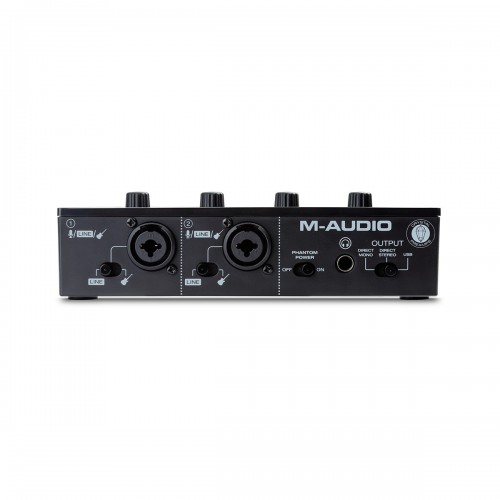 Interface Audio por USB M-Audio M-Track Duo front
