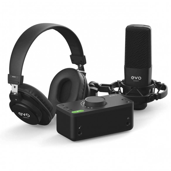 Pack Estudio/Grabación Audient EVO Start Recording Bundle top