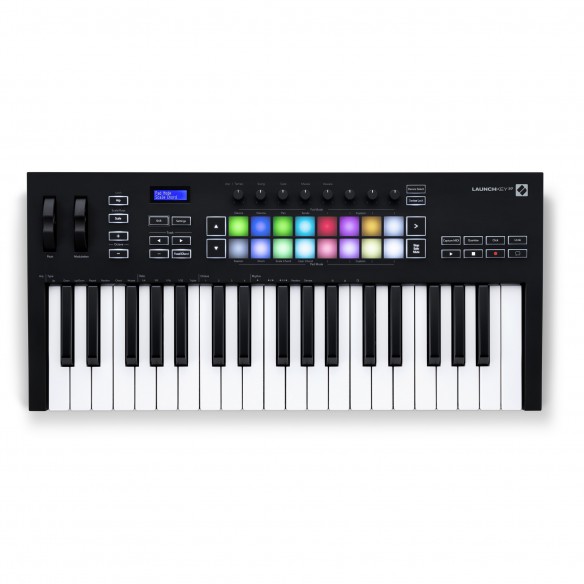 Teclado Controlador MIDI USB 37 Teclas Novation Launchkey 37 MK3 top