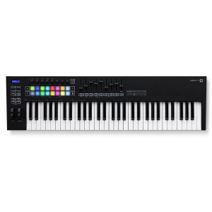 Teclado Controlador MIDI USB 61 Teclas Novation Launchkey 61 MK3 angle 2