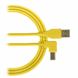 Cable USB 2.0 UDG Ultimate Audio Cable USB 2.0 A-B Yellow Angled 1m (USB A/M-USB B/M) top