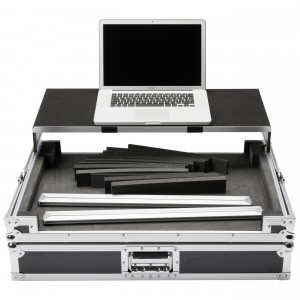 Flightcase para Controladores DJ Magma Multi-Format Workstation XXL open-laptop-detail