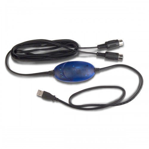 Cable-Interface M-Audio Midisport Uno (USB A/M-2 MIDI 5 DIN/M)