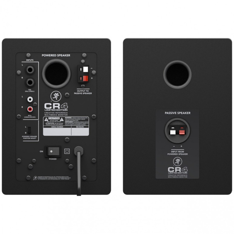 Mackie CR4 LTD Silver (Pareja)
