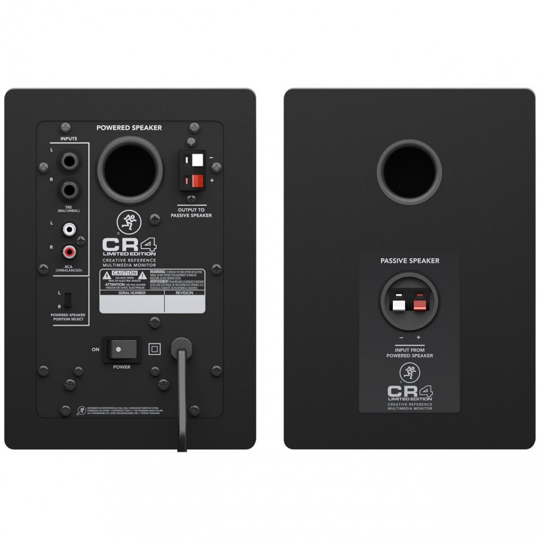 Mackie CR4 LTD Silver (Pareja)