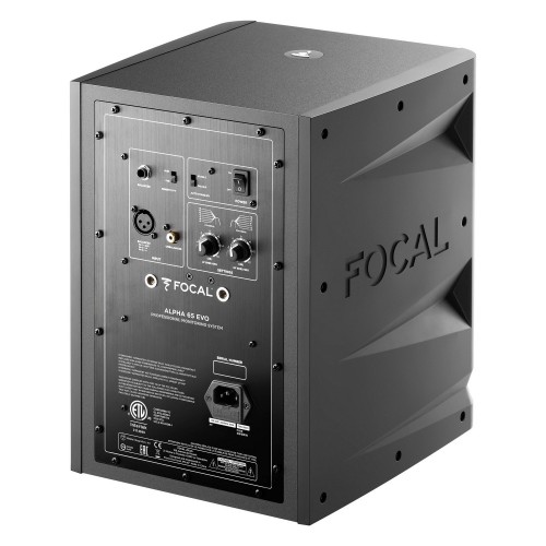 Monitor de Estudio Activo Focal Alpha 65 Evo rear-angle