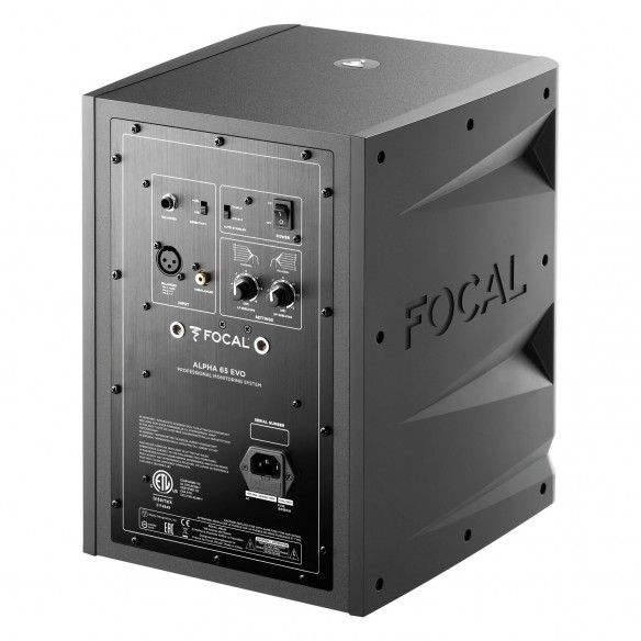 Monitor de Estudio Activo Focal Alpha 65 Evo rear-angle