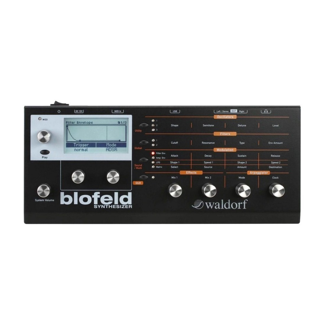 Waldorf Blofeld Black