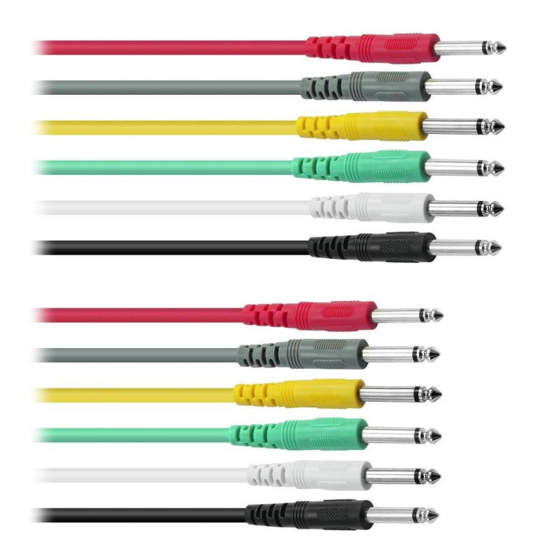 Omnitronic Cable 30210031 0.6m (Jack/M Mono a Jack/M Mono)