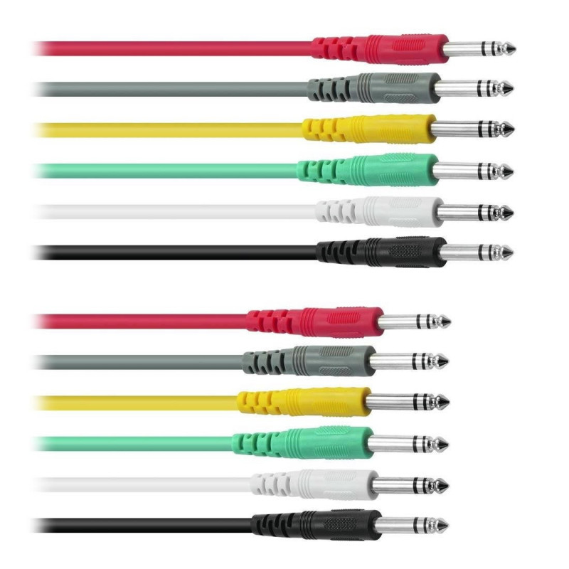 Omnitronic Cable 3021005N 0.6m (Jack/M Stereo a Jack/M Stereo)