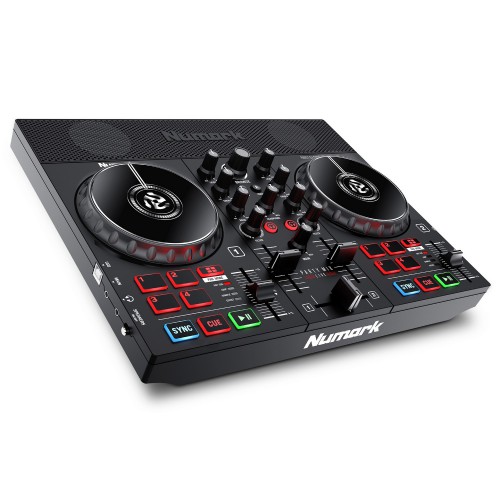 Controlador DJ 2 Canales Numark Party Mix Live angle