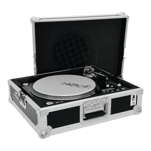 Maleta para Platos Giradiscos  Roadinger Turntable Case Tour Pro Black open-detail