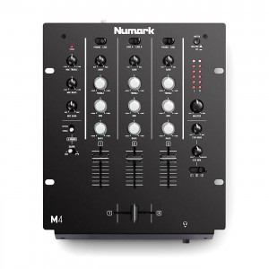 Mezclador DJ 3 Canales Numark M4 Black top