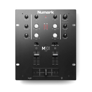 Mezclador DJ 2 Canales Numark M101 USB Black top