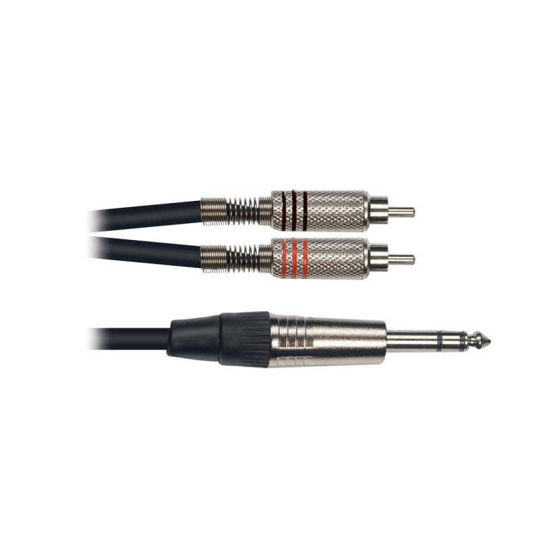 Yellow Cable ECO K02ST-3 (2 RCA/M-Jack/M Stereo)
