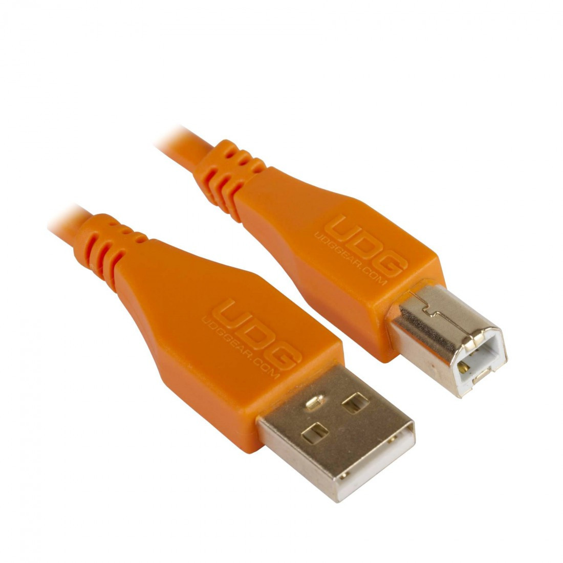 UDG Ultimate Audio Cable USB 2.0 A-B Orange Straight 1m (USB A/M-USB B/M)