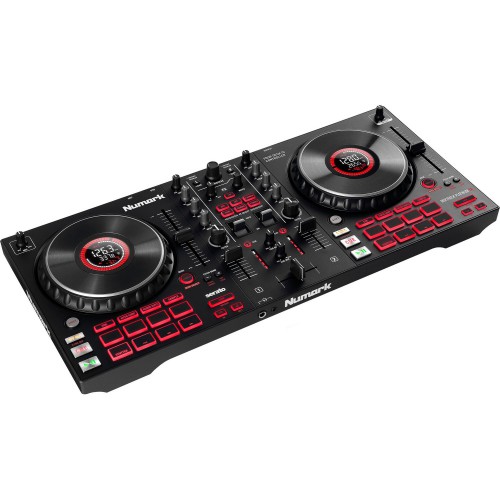 Controlador DJ 2 Canales Numark Mixtrack Platinum FX angle