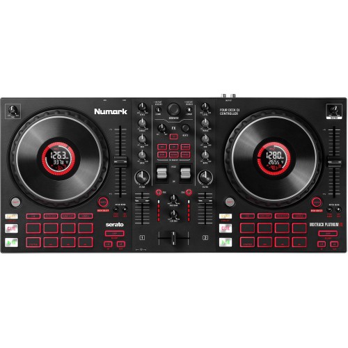 Controlador DJ 2 Canales Numark Mixtrack Platinum FX top