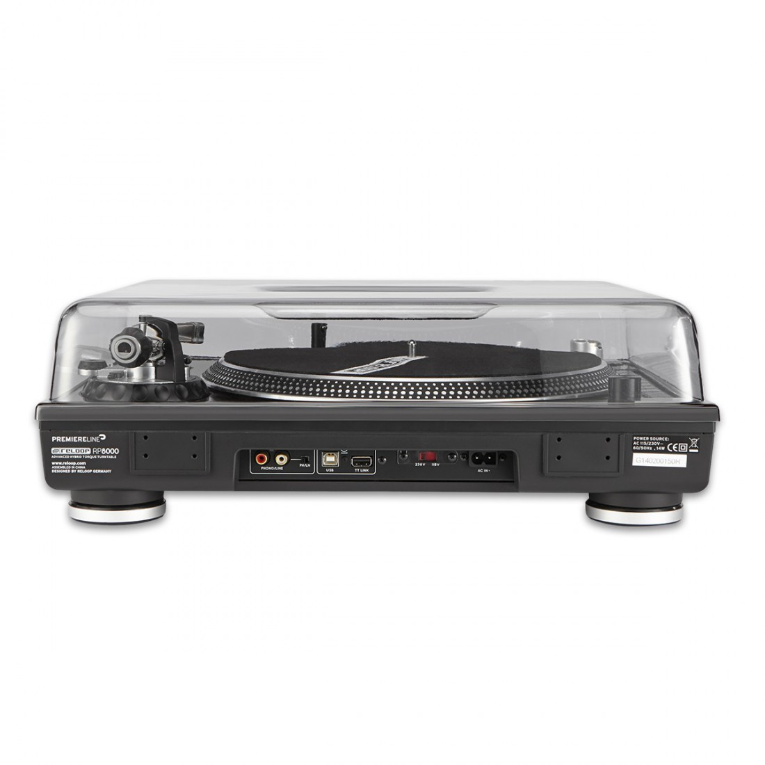 Decksaver Reloop Turntable Cover