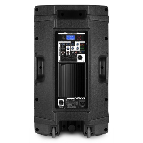 Sistema PA Completo Activo Vonyx VSA120S (Bluetooth) unit-active-rear