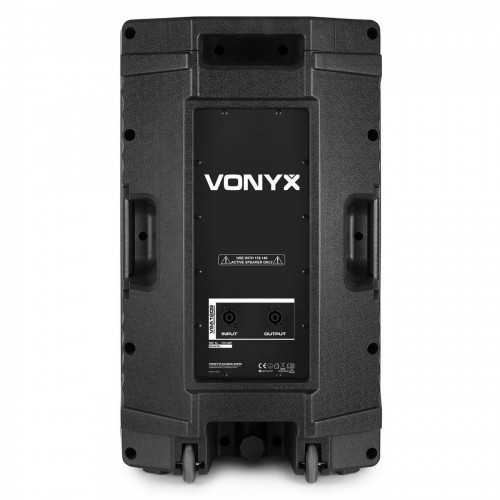 Sistema PA Completo Activo Vonyx VSA120S (Bluetooth) unit-pasive-rear