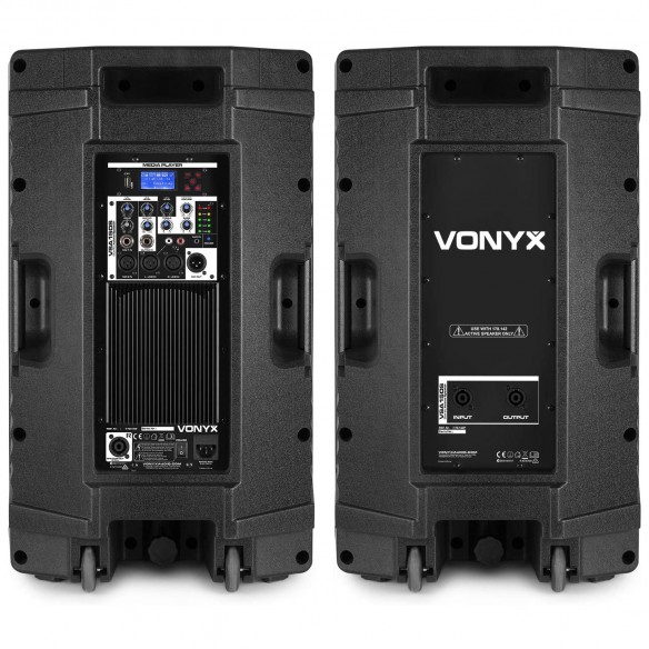 Sistema PA Completo Activo Vonyx VSA150S (Bluetooth) par-rear