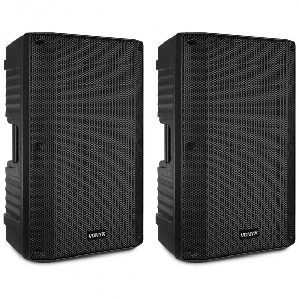 Sistema PA Completo Activo Vonyx VSA150S (Bluetooth) par-angle