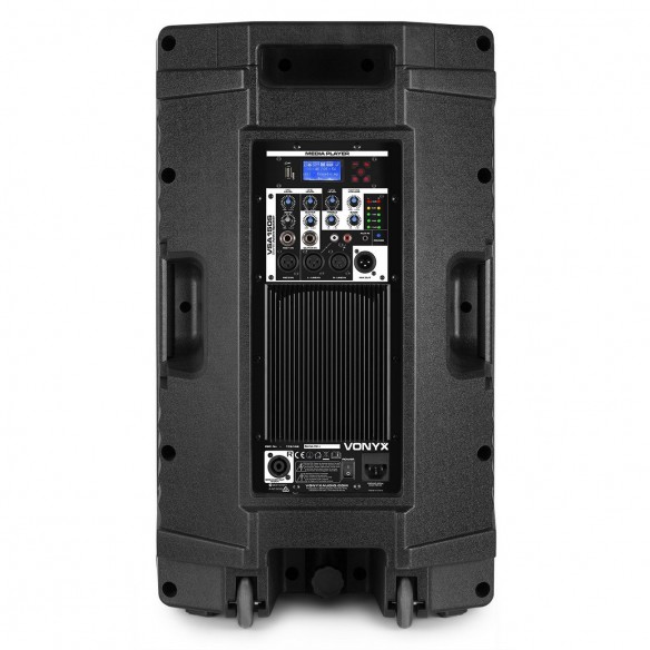 Sistema PA Completo Activo Vonyx VSA150S (Bluetooth) unit-active-rear