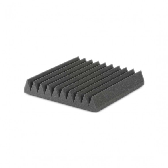 Pack Paneles Absorción EZ Acoustics EZ Foam Wedges 10 Charcoal Gray Pack Paneles Absorción EZ Acoustics EZ Foam Wedges 10 Charcoal Gray