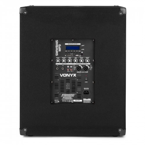 Subgrave Activo Vonyx SMWBA15MP3 (Bluetooth) rear