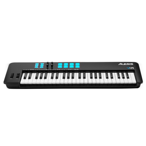 Teclado Controlador MIDI USB 49 Teclas Alesis V49 MKII front