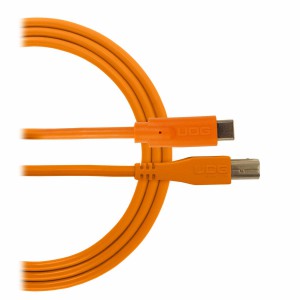 Cable USB 2.0 UDG Ultimate Audio Cable USB 2.0 C-B Orange Straight 1.5m (USB C/M-USB B/M) top