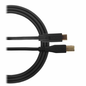 Cable USB 2.0 UDG Ultimate Audio Cable USB 2.0 C-B Black Straight 1.5m (USB C/M-USB B/M) top