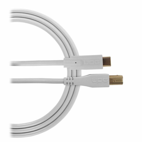 Cable USB 2.0 UDG Ultimate Audio Cable USB 2.0 C-B White Straight 1.5m (USB C/M-USB B/M) top
