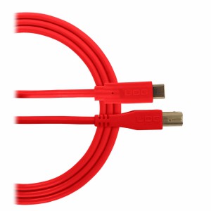 Cable USB 2.0 UDG Ultimate Audio Cable USB 2.0 C-B Red Straight 1.5m (USB C/M-USB B/M) top
