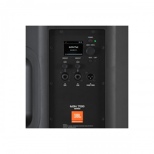 Altavoz Activo Full-Range JBL EON 712 rear-panel