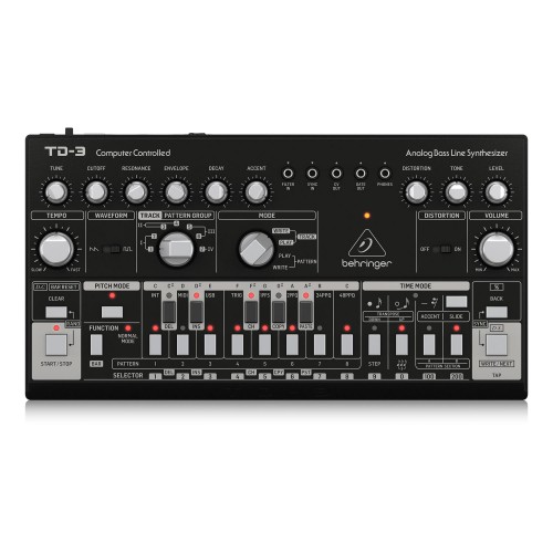 Sintetizador Behringer TD-3-BK top