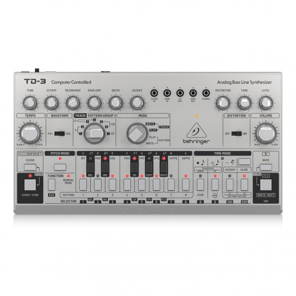 Sintetizador Behringer TD-3-SR top