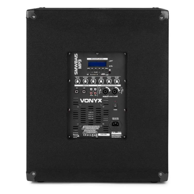 Vonyx SMWBA15MP3 (Bluetooth)