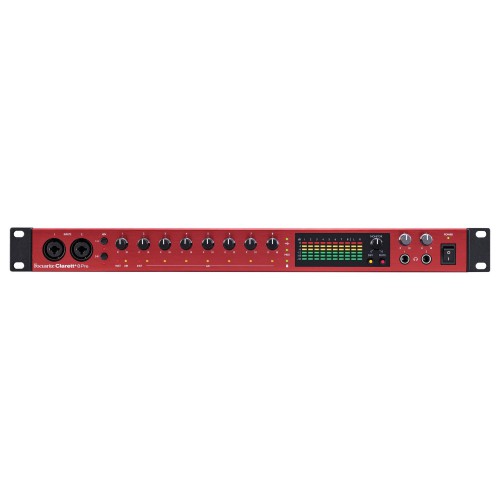 Interface Audio por USB Focusrite Clarett+ 8Pre front
